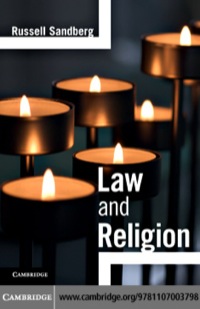 Imagen de portada: Law and Religion 9781107003798