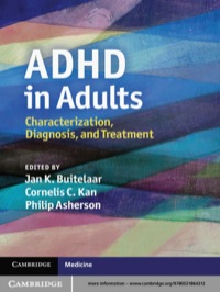 Imagen de portada: ADHD in Adults 1st edition 9780521864312
