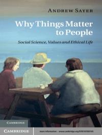 Cover image: Why Things Matter to People 1st edition 9781107001145