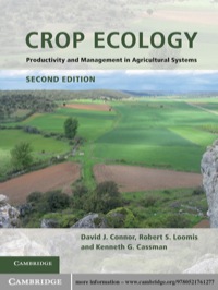 صورة الغلاف: Crop Ecology 2nd edition 9780521761277