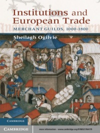 Titelbild: Institutions and European Trade 1st edition 9780521764179