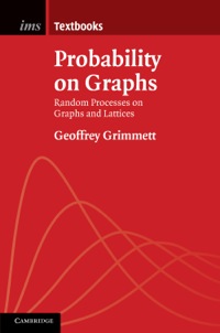 Imagen de portada: Probability on Graphs 1st edition 9780521197984