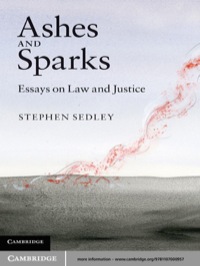 Cover image: Ashes and Sparks 1st edition 9781107000957