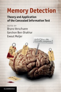Cover image: Memory Detection 9780521769525