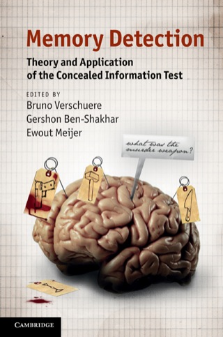 Cover image: Memory Detection 9780521769525