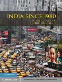 Cover image: India Since 1980 1st edition 9780521860932