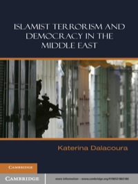 Cover image: Islamist Terrorism and Democracy in the Middle East 1st edition 9780521865180