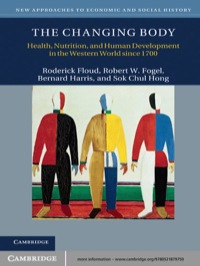 Titelbild: The Changing Body 1st edition 9780521879750