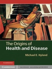 Cover image: The Origins of Health and Disease 1st edition 9780521895392