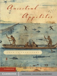 Imagen de portada: Ancestral Appetites 1st edition 9780521898423