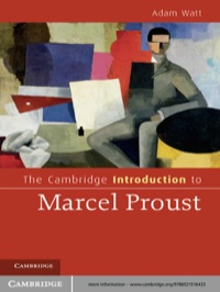 Cover image: The Cambridge Introduction to Marcel Proust 1st edition 9780521516433