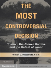 Titelbild: The Most Controversial Decision 1st edition 9780521514194