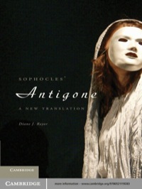 Imagen de portada: Sophocles' Antigone 1st edition 9780521119283