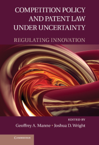 Cover image: Competition Policy and Patent Law under Uncertainty 1st edition 9780521766746