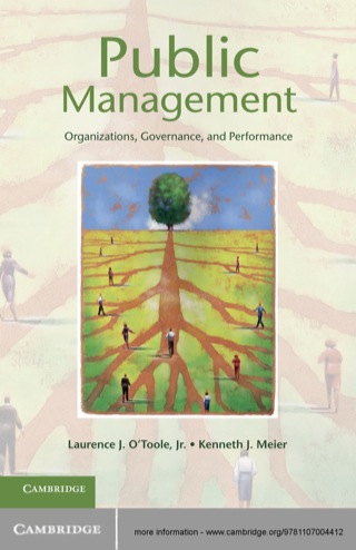 Imagen de portada: Public Management 1st edition 9781107004412