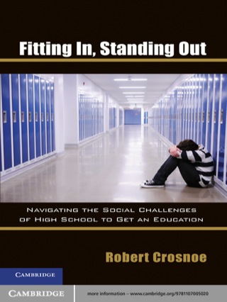 Cover image: Fitting In, Standing Out 1st edition 9781107005020