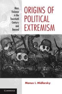 Omslagafbeelding: Origins of Political Extremism 9780521877084