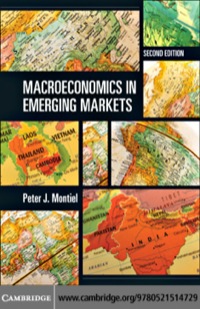 صورة الغلاف: Macroeconomics in Emerging Markets 2nd edition 9780521514729