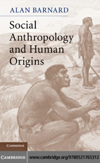 Omslagafbeelding: Social Anthropology and Human Origins 9780521765312