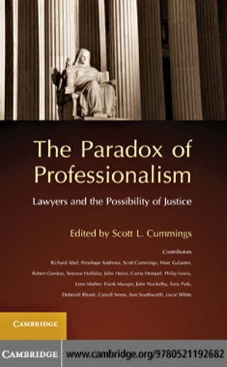 Immagine di copertina: The Paradox of Professionalism 9780521192682