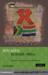 Cover image: HIV/AIDS in South Africa 2nd edition 9780521147934