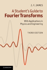 Cover image: A Student's Guide to Fourier Transforms 3rd edition 9780521176835