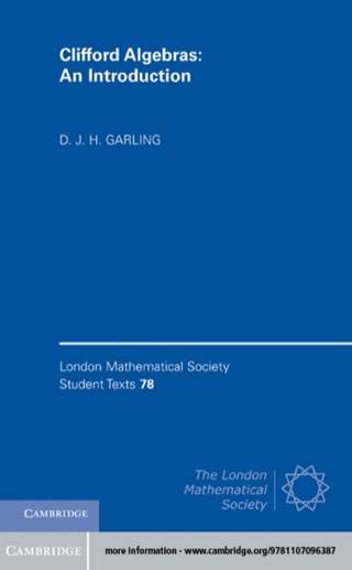 Cover image: Clifford Algebras: An Introduction 1st edition 9781107096387