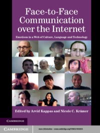 Cover image: Face-to-Face Communication over the Internet 1st edition 9780521853835