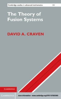 Imagen de portada: The Theory of Fusion Systems 1st edition 9781107005969