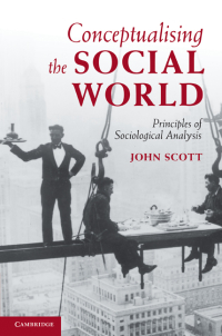 Cover image: Conceptualising the Social World 1st edition 9780521884495