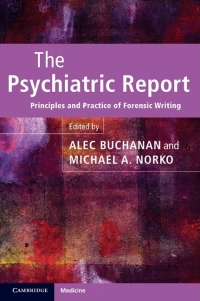 Imagen de portada: The Psychiatric Report 1st edition 9780521131841
