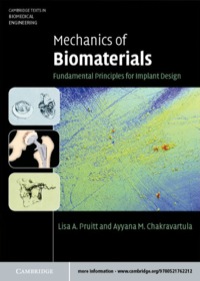 Imagen de portada: Mechanics of Biomaterials 9780521762212