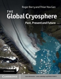صورة الغلاف: The Global Cryosphere 9780521769815