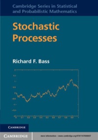 Cover image: Stochastic Processes 1st edition 9781107008007