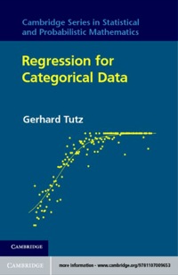 Cover image: Regression for Categorical Data 1st edition 9781107009653