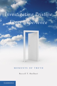 Imagen de portada: Investigating Pristine Inner Experience 9781107009943