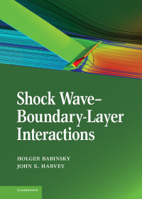 Cover image: Shock Wave-Boundary-Layer Interactions 1st edition 9780521848527