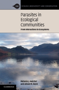 Titelbild: Parasites in Ecological Communities 1st edition 9780521889704