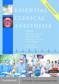 Cover image: Essential Clinical Anesthesia 1st edition 9780521720205
