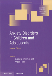 Cover image: Anxiety Disorders in Children and Adolescents 2nd edition 9780521721486