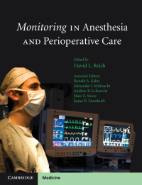 Imagen de portada: Monitoring in Anesthesia and Perioperative Care 1st edition 9780521755986