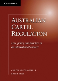 Immagine di copertina: Australian Cartel Regulation 1st edition 9780521760898