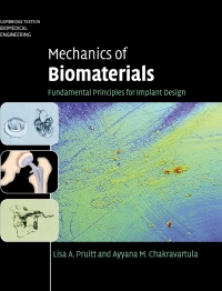 Cover image: Mechanics of Biomaterials 1st edition 9780521762212