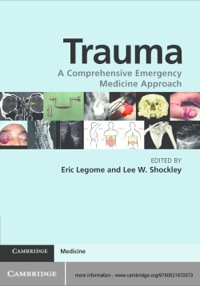 Imagen de portada: Trauma 1st edition 9780521870573