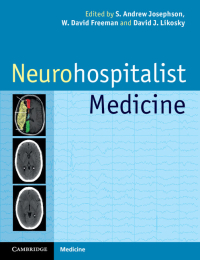 表紙画像: Neurohospitalist Medicine 1st edition 9780521172547
