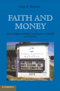 Cover image: Faith and Money 9780521896511