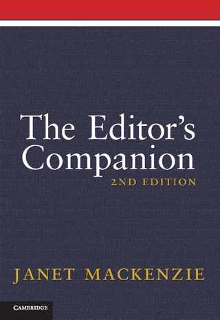 Imagen de portada: The Editor's Companion 2nd edition 9781107402188
