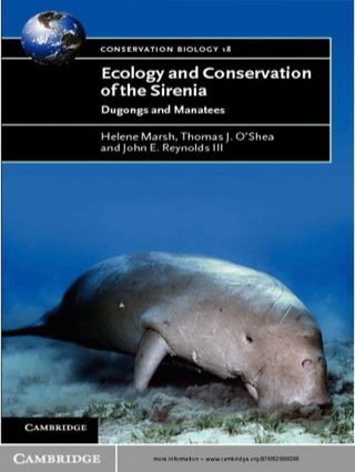 Omslagafbeelding: Ecology and Conservation of the Sirenia 1st edition 9780521888288