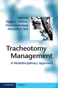 Cover image: Tracheotomy Management 1st edition 9780521196918