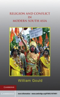 صورة الغلاف: Religion and Conflict in Modern South Asia 9780521879491